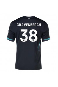 Liverpool Ryan Gravenberch #38 Voetbaltruitje Uit tenue 2024-25 Korte Mouw